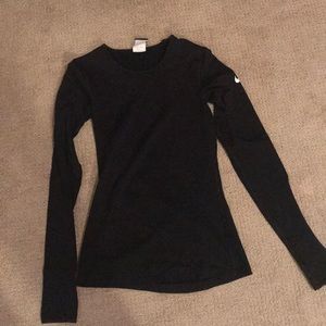 Black Nike Dri-Fit Pro Long Sleeve XS